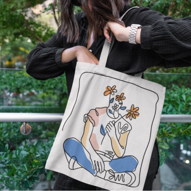 Bolsa Tote Legal Flor Girl (Criador carregado)