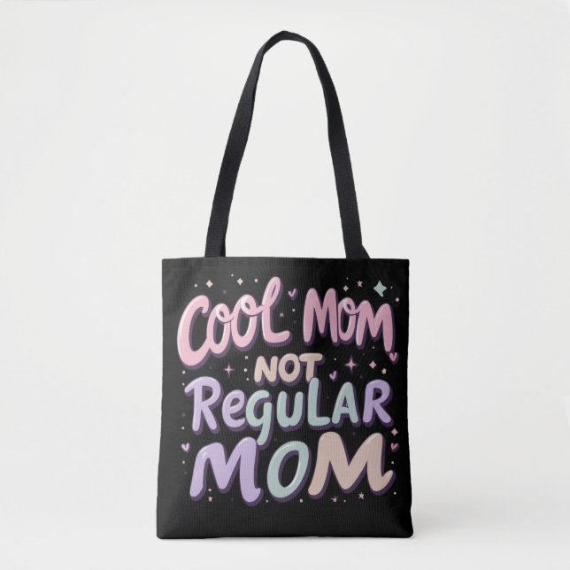 Bolsa Tote Legal Mãe Humor Design | Engraçado Mãe Gifrey (Frente)