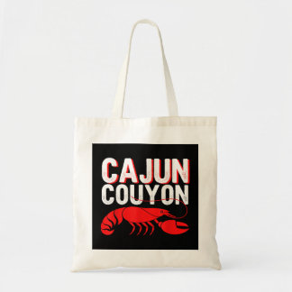Bolsa Tote Legal Mardi Gras Cajun Couyon Engraçado Slang Cult