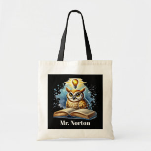 Bolsa Tote Legal nome da coruja do professor