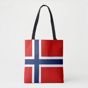 Bolsa Tote Legal Noruega Flag Fashion