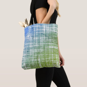 Bolsa Tote LEGAL padrão de faixa russa