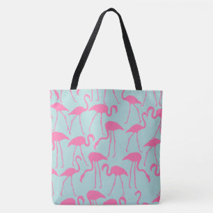 Bolsa Tote Legal Pink Flamingo Pattern