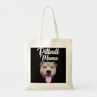 Bolsa Tote Legal Pitbull Mãe Para Mulheres Mama Pitbull Cacho