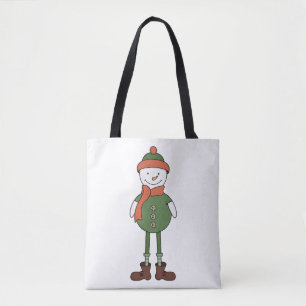 Bolsa Tote Legal Snowman
