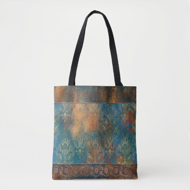 Bolsa Tote Legal Teal Cooper Patina Turquoise (Frente)