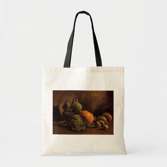 Bolsa Tote Legumes e Frutas de Vincent van Gogh (Frente)