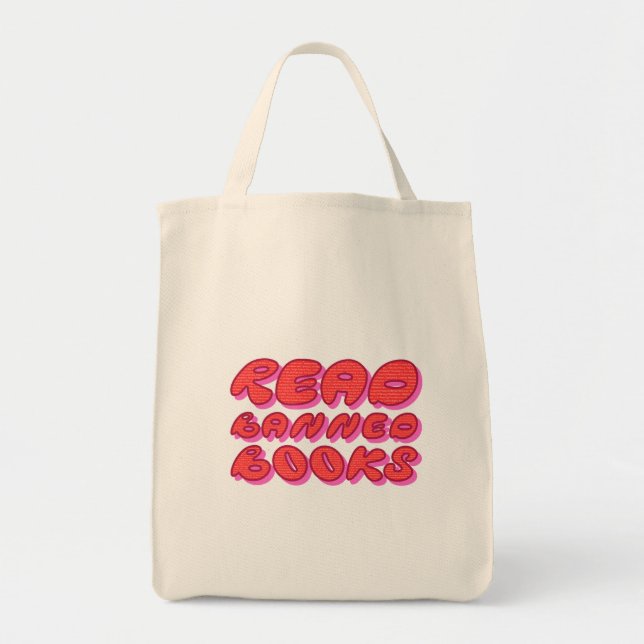 Bolsa Tote Leia Livros Proibidos (Frente)