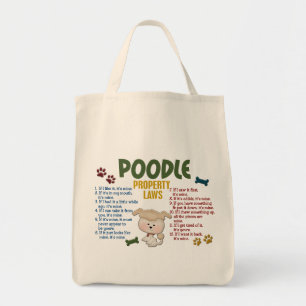 Bolsa Tote Leis de Propriedade de Poodle 4