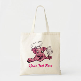 Bolsa Tote Leitão a arte original bonito engraçada Maniac d