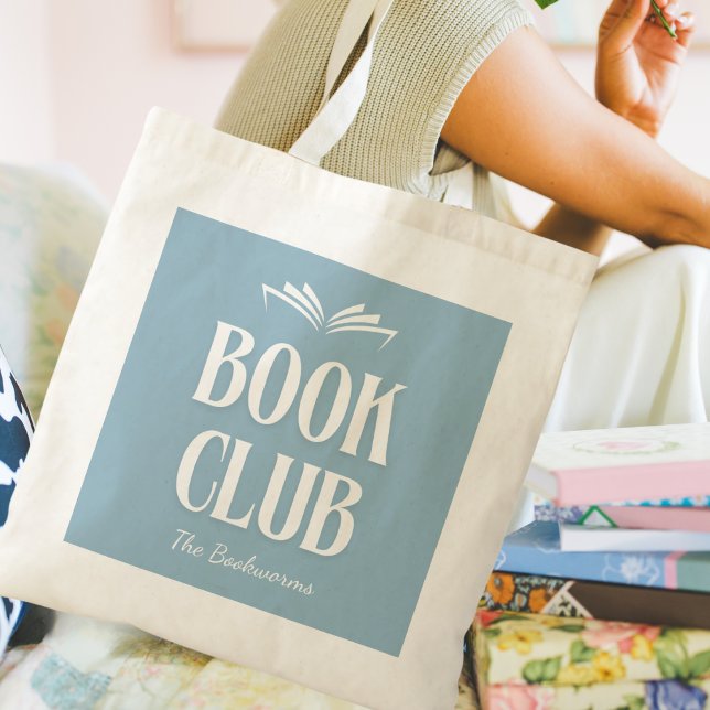 Bolsa Tote Leitores do Clube Personalizado de Livros (Criador carregado)