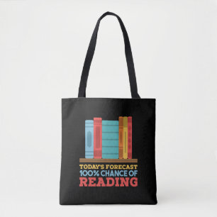 Bolsa Tote Leitura - 100% de Chance de Ler Livro Divertido