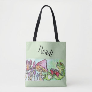 Bolsa Tote Leitura de Sapos Storybook