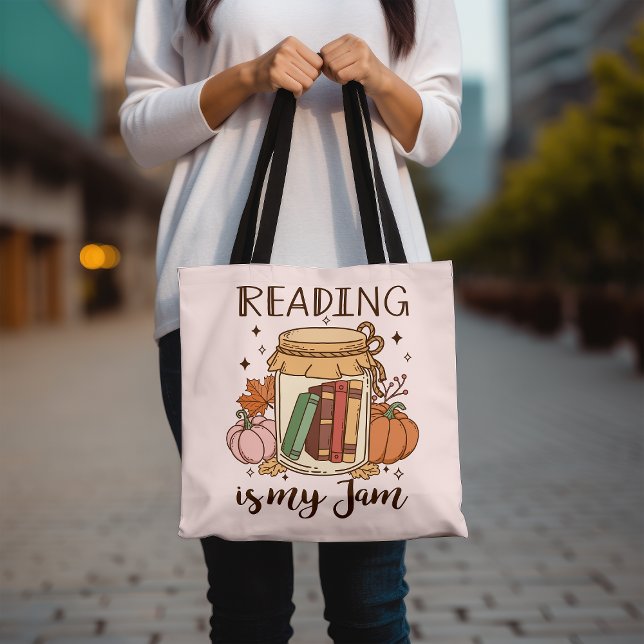 Bolsa Tote Leitura Eclética É A Minha Queda Do Livro (Criador carregado)