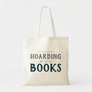 Bolsa Tote Leitura engraçada do nerd do Hoarder do amante de