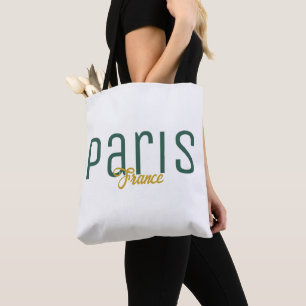 Bolsa Tote Lembrança de Paris, França