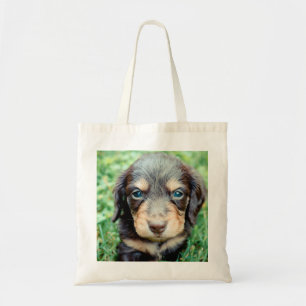 Bolsa Tote Lembrança do filhote de cachorro dos Doxies da