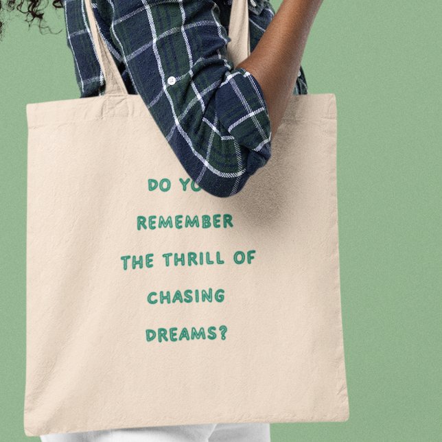 Bolsa Tote Lembras-Te De Retro Nostalgia Quirky Dreamy? (Get yours now and relive the journey! Chase your dream today!)