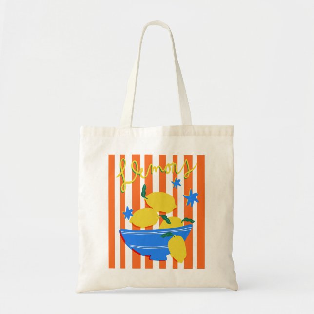 BOLSA TOTE LEMON POP (Frente)
