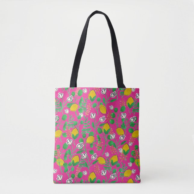 Bolsa Tote lemon watercolor (Frente)