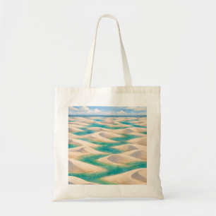 Bolsa Tote Lençóis Maranhenses Brasil Dunas de Areia Lagoa