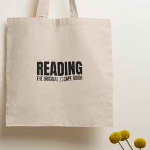 Bolsa Tote Lendo Bibliotecário Minhoca de Livros Autor Leitor