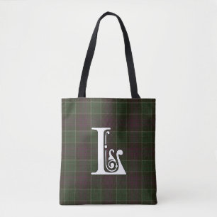 Bolsa Tote Lennie Clan Tartan Monograma