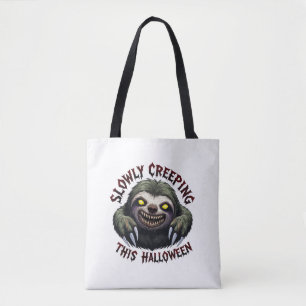 Bolsa Tote Lentamente Assustando Este Halloween - Lama Assust