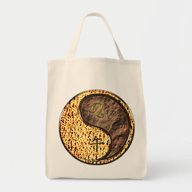 Bolsa Tote Leo & Earth Horse (Frente)