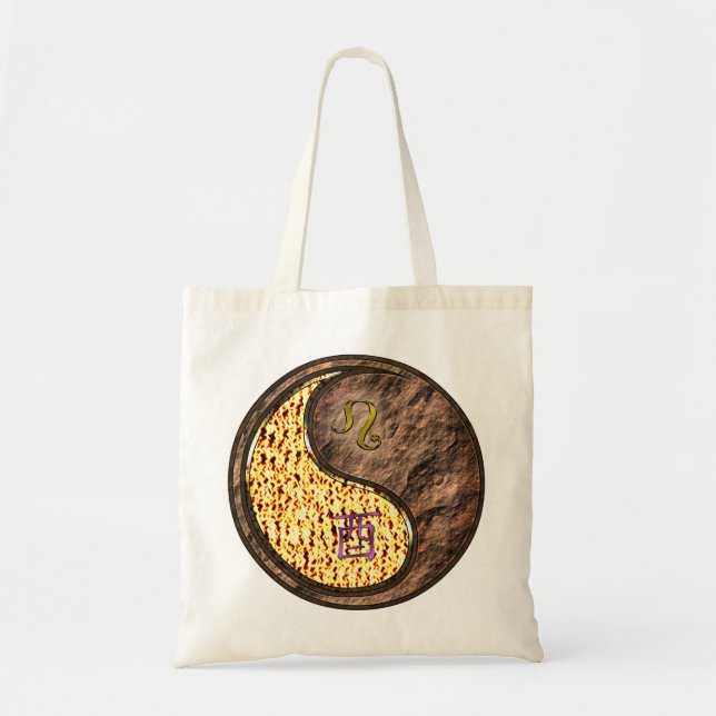 Bolsa Tote Leo & Earth Rooster (Frente)