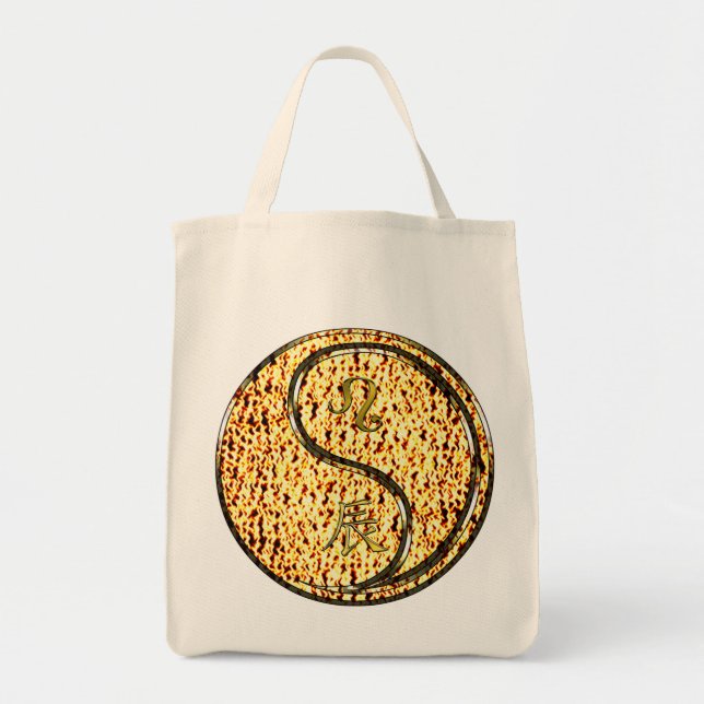 Bolsa Tote Leo & Fire Dragon (Frente)