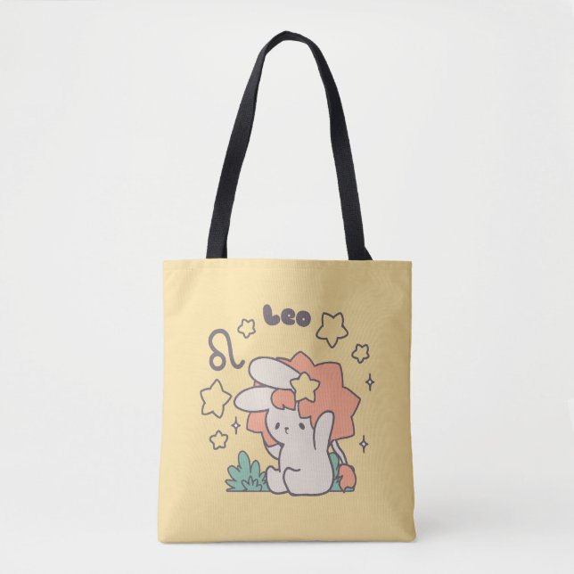 Bolsa Tote Leo Loppi Tokki Zodiac (Frente)