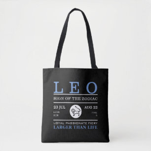 Bolsa Tote Leo Sinal do Zodíaco, Astrológico