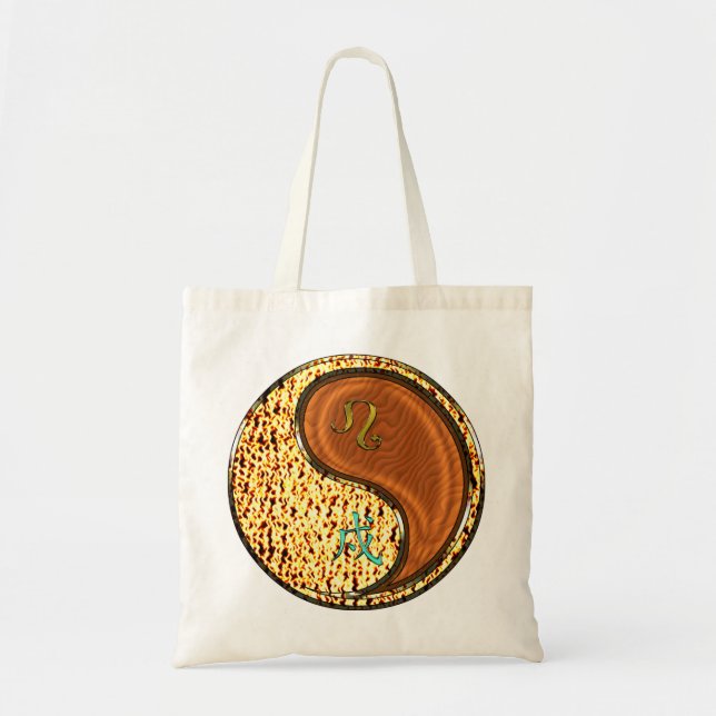 Bolsa Tote Leo & Wood Dog (Frente)