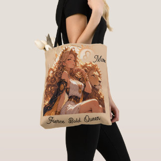 Bolsa Tote Leo Zodiac Shoulder Bag Personalized Gift