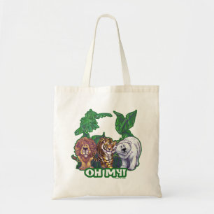Bolsa Tote Leões Tigre Ursos Oh Meu