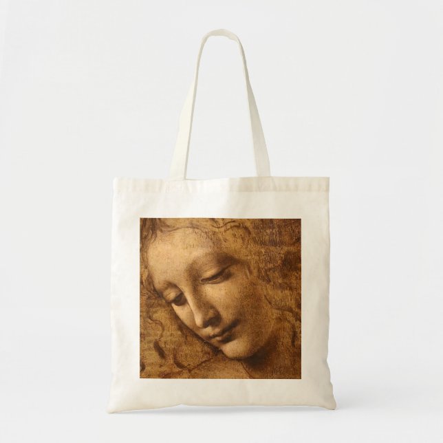 Bolsa Tote Leonardo Da Vinci Chefe De Mulher (Frente)