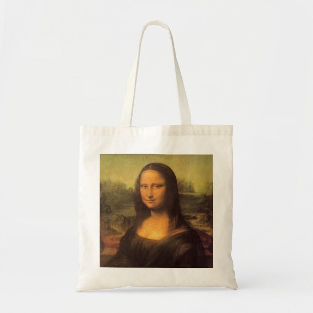 Bolsa Tote Leonardo Da Vinci Mona Lisa (Frente)