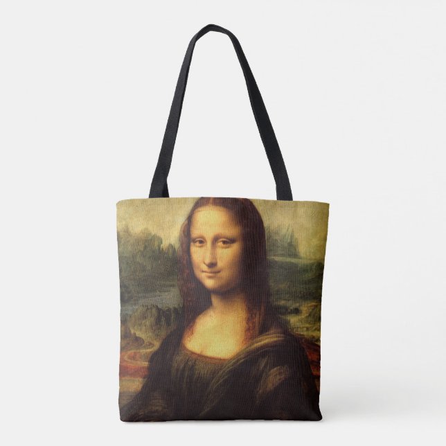 Bolsa Tote LEONARDO DA VINCI - Mona Lisa, La Gioconda 1503 (Verso)