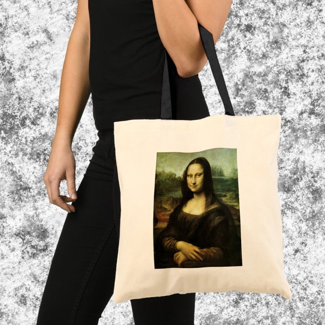 Bolsa Tote Leonardo da Vinci's Mona Lisa, Arte Renascentista (Criador carregado)