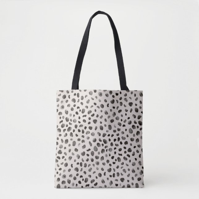 Bolsa Tote Leopard Cheetah Wild Animal Skin Pattern (Frente)
