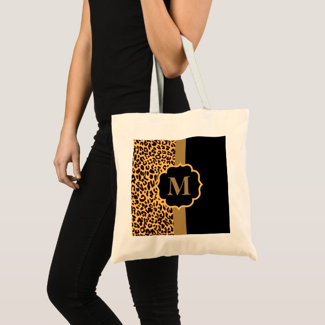 Bolsa Tote Leopard Pattern (Frente (produto))
