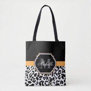 Bolsa Tote Leopard Print