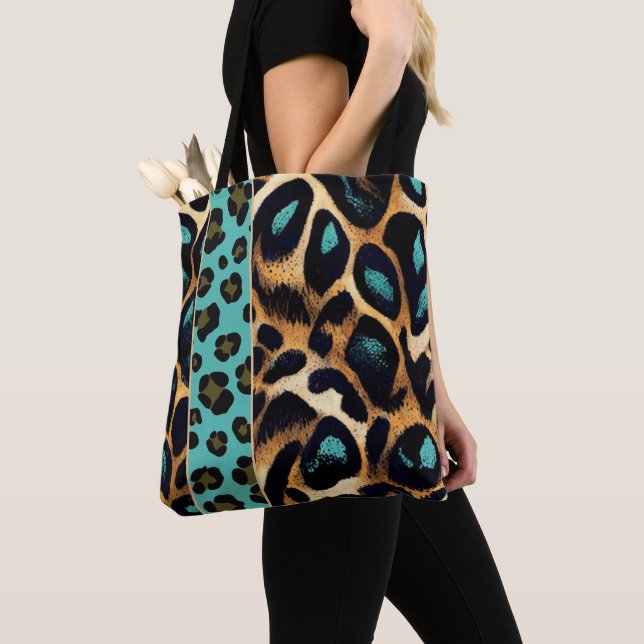 Bolsa Tote LEOPARD - Saco de Tote, Saco de Compras (Close Up)