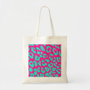 Bolsa Tote Leopardo - Mint Rosa