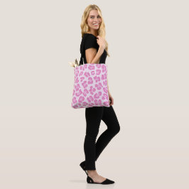 Bolsa Tote Leopardo, Pink Line
