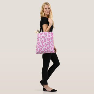 Bolsa Tote Leopardo, Pink Line