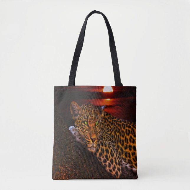 Bolsa Tote Leopardo Sunset (Frente)