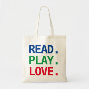 Bolsa Tote Ler Reproduzir Amor