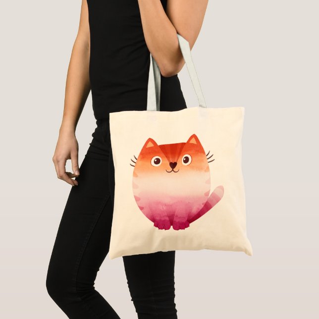Bolsa Tote Lésbica_Orgulho — Arte Digital (Frente (produto))